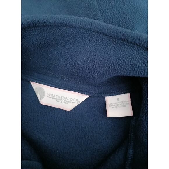 Weatherproof Fleece Blue Ridge Parkway Mountain Full Zip Outdoor Jacket Small - Picture 3 of 11